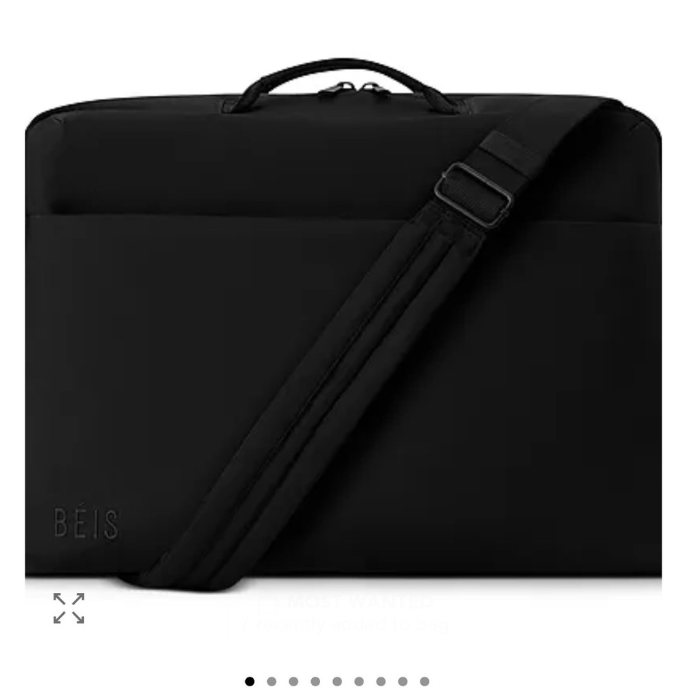 NWT BEIS Ultimate travel Duffle in black